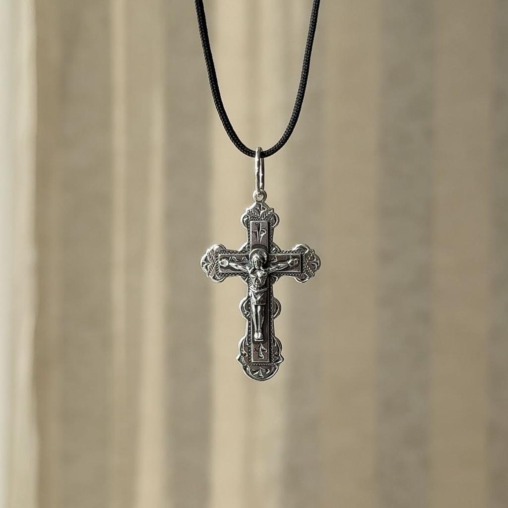 Silver Cross Without Stones (2156895)