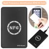 NFC Smart Card Reader Writer 13.56MHz/125KHz/250KHz USB Programmer RFID Copier/Duplicator Card ID IC Decoder Door Access System