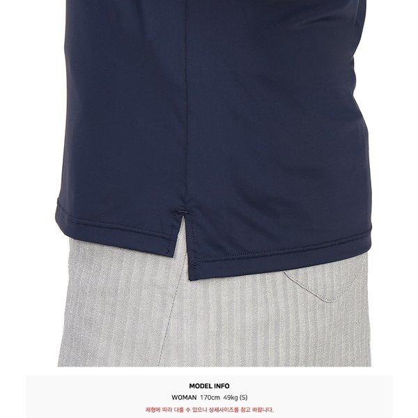 G For Golf feaThweiGhT G4lS22k94 TwlT Damen Mock Neck Golf Kurzarm T-Shirt