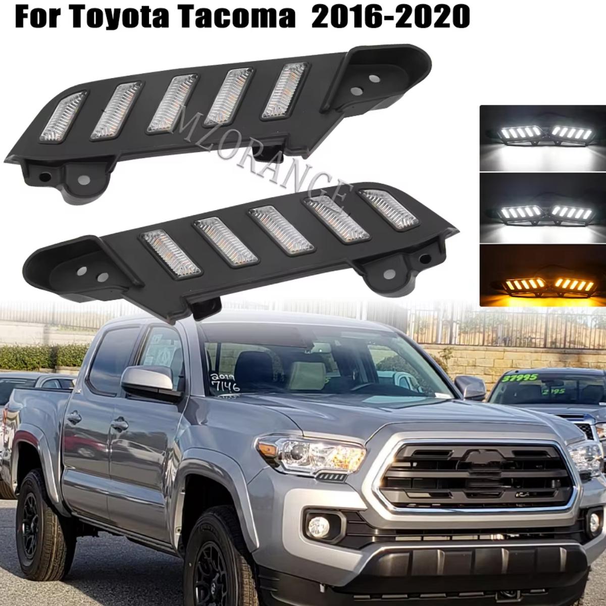 

Car DRL Light for Toyota Tacoma 2012 2013 2014 2015 2016 2017-2020 2025 2025 2025 Fog Lamp Front Bumper Daylight 12V
