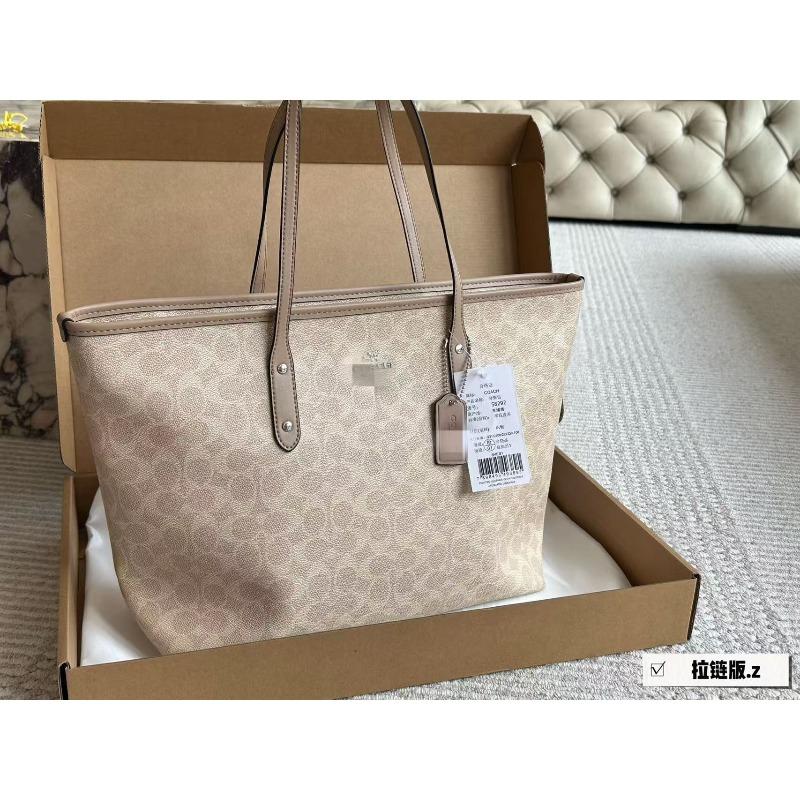 New Classic Old Flower Tote Bag Large Capacity Shopping Bag Shoulder Hand Bag Handbag