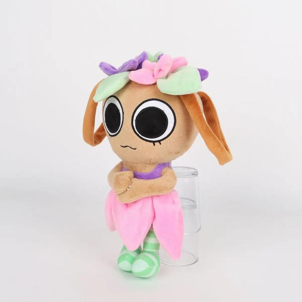 Soft and Huggable Decorative Flower Plush Doll