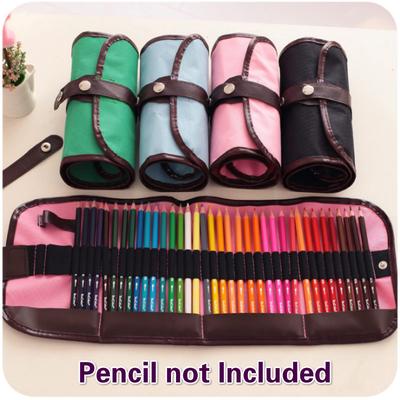 Bleistift Tasche Student Stift Pinsel Make-Up Werkzeug Halter Tasche Lagerung Beutel Leinwand