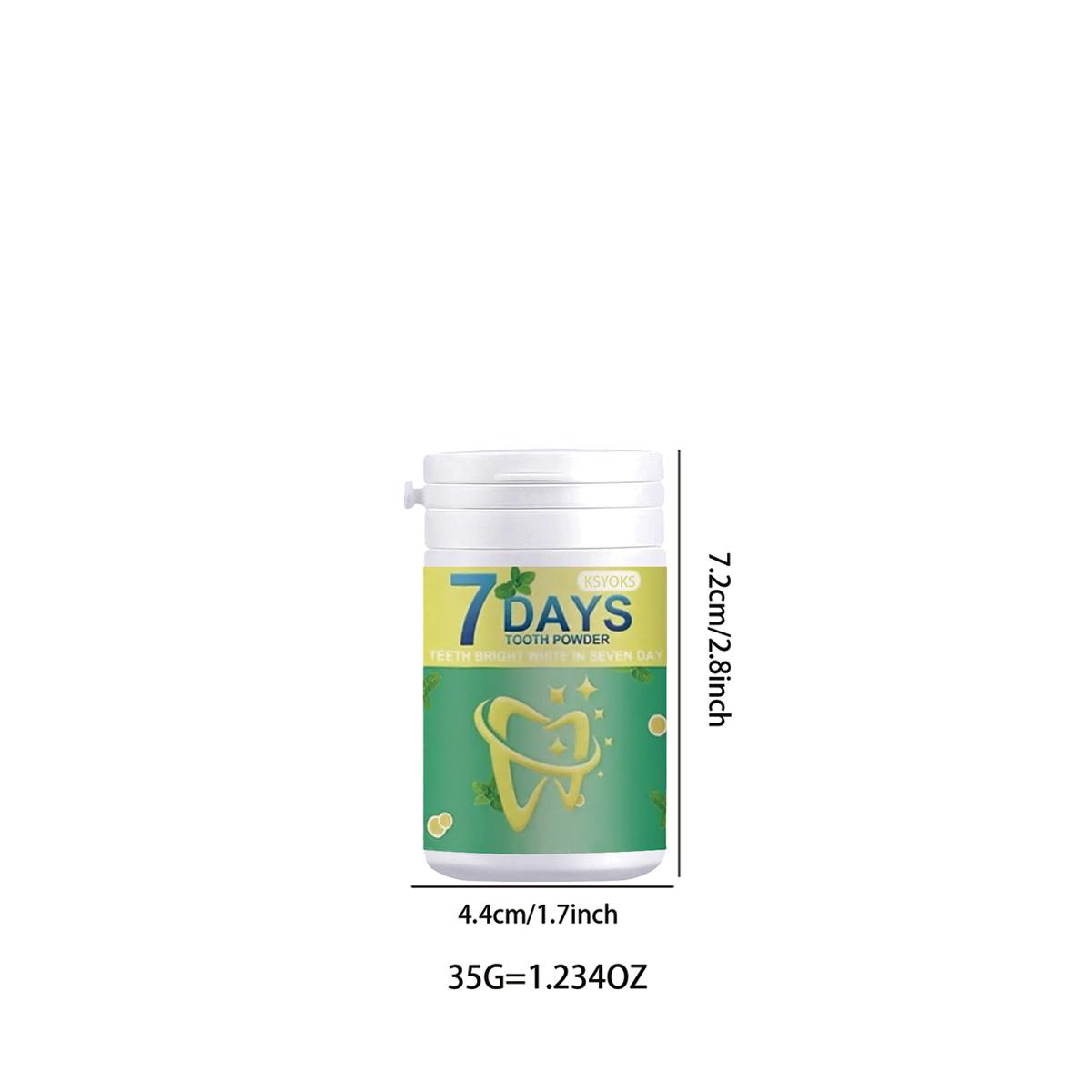 

Семидневное отбеливание зубов заставляет вас улыбаться увереннее и избавляет от неприятного запаха изо рта. 35g