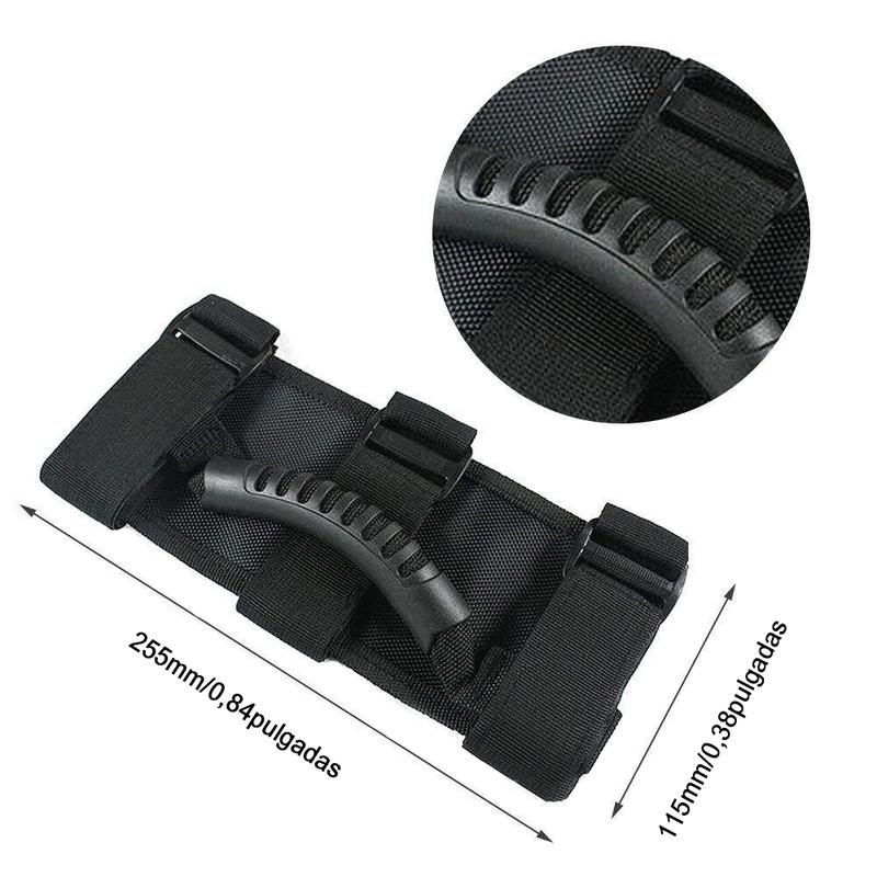 2x Car Roof Roll Bar Inner Handles Grip Armrest Top Grab for Jeep Wrangler TJ JK JL BJ40 Car Safety Door Handle Roof Handlebars