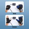 Automatischer Handrehabilitations-Trainer Rehab-Therapie Hemiplegie-Handschuhe Fingertrainer Blau Handrehabilitations-Roboter-Handschuhe