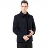 Autumn and winter men's jacket double-sided woolen casual short coat middle-aged woolen coat cashmere men's style