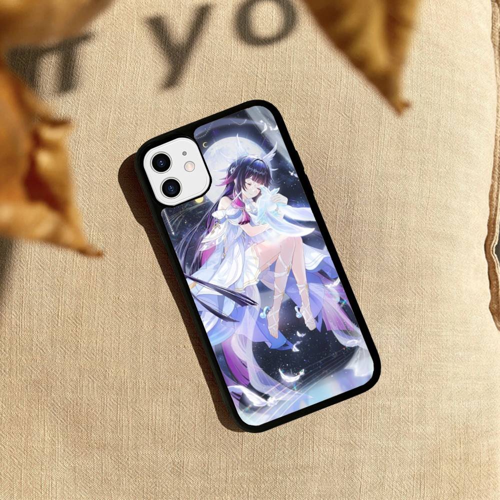 Genshin Impact Columbina For IPhone 17 16 15 14 13 12 11 Pro Max Plus Shockproof PC+TPU Phone Back Cover