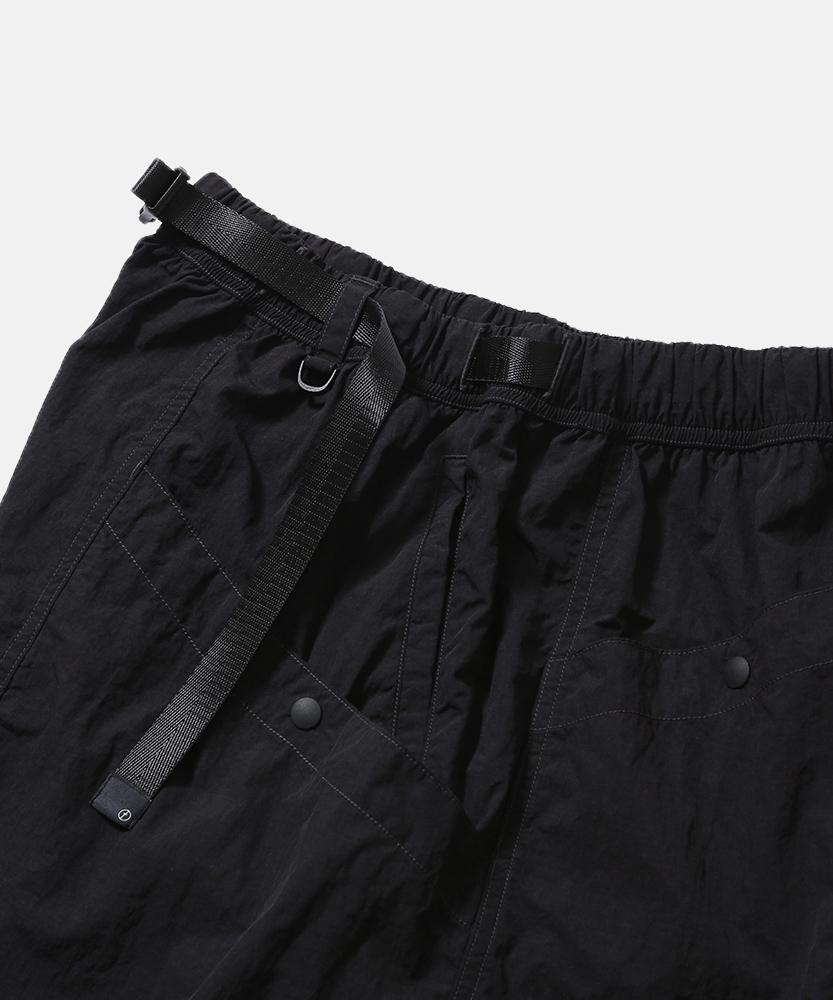 Moif [Ss26] Hiker Airflow Shorts / Black