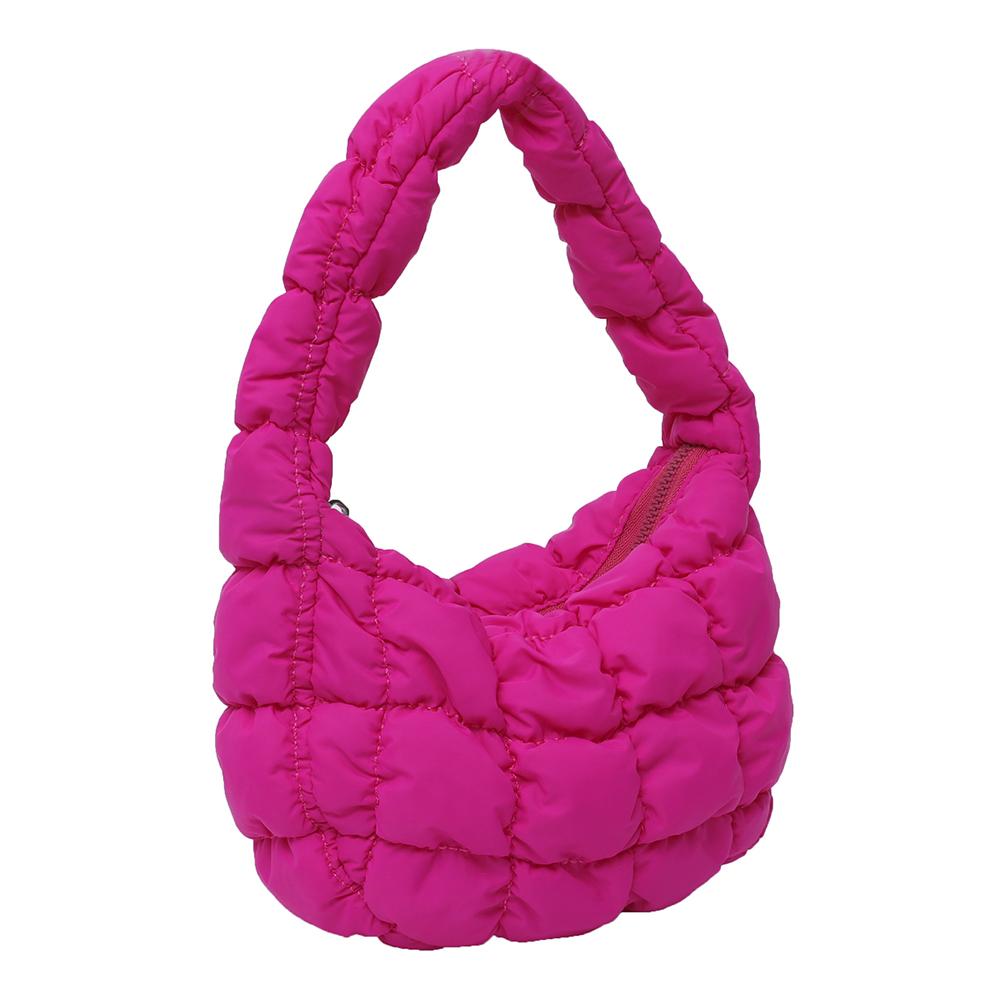 Quilted Padded Crossbody Bag for Women Pleated Bubbles Cloud Shoulder Bags Large Tote Bucket Designer Bag Ruched Handbags 2025