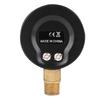 Pressure Gauge 50mm 1Celsius4 BSPT Brass Thread for Fuel   Oil Gas Water (0-15PSI 0-1Bar)