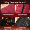 Women's Cotton Shoes Winter New Style with Plush and Thick Snow Boots, Waterproof and Anti Slip, One Foot Cotton Boots