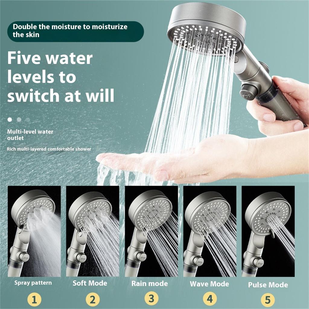 HydroBoost High Pressure 5-Mode Filtered Shower Head, HydroBoost Shower Head - KYD's Choice