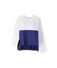 RECODE Unbalanced Pleats Top _R0Tam22011Whx
