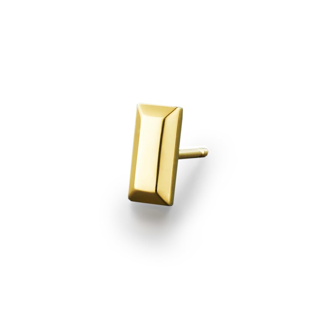 

24K Yellow Gold Earrings 112331352002 4℃HOMME+ (Single) (M Size)
