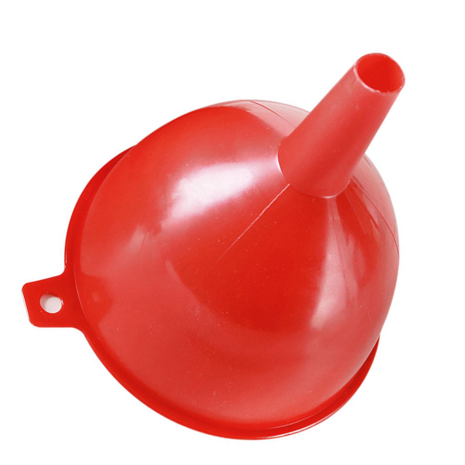 

Красная пластиковая воронка большого диаметра, утолщенная, предотвращающая деформацию, масляные воронки, промышленная воронка