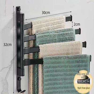 Cmaos Rotating Multi-Bar Towel Rack