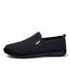 Summer new men's shoes mesh work board shoes soft sole breathable casual shoes lazy one pedal Doudou shoes