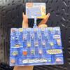 Cartoon 26-Keycap Keychain Toys 26-Key Keyboard Clicker Keychain Stress Releasing Toys Bag Charm Keyboard Keychain
