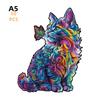 Brain Teaser 3D Wooden Puzzle Ideal for Adult Children Rainbow Fantasy Infant Dragons Animal Irregular Christmas Present Boxs Playthings