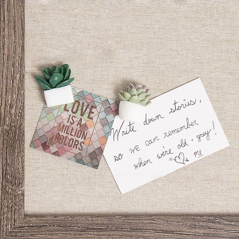 9/20Pcs DIY Succulent Plants Decorative Pushpins Creative Cork Board Tacks  Wall Markers