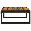 Multicolored Bathroom Shelf 65 x 50 x 23 cm Solid Reclaimed Wood