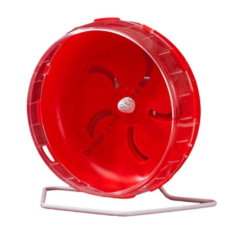 

Q1FD Hamster Exercise Wheel Plastic Quiet Running Wheel For Small Pet Entertainment