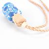 1pc 12ml Car perfume bottle Hanging Air Freshener Perfume Diffuser Floral Art Printed Car Interior Decoration