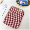 Li Shen Plaid Laptop/Tablet Sleeve Bag