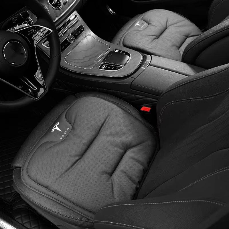 AMJ1 Luxury Car Seat Cushion For Tesla Model S X Y Juniper 3 Highland Cybertruck Car Seat Protection Covers Car Interior Accessorie