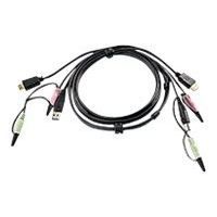 ATEN 2L-7D02UH - Câble Vidéo / USB / Audio - USB …