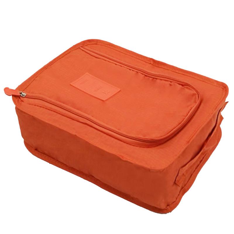 Portable Folding Shoes Storage Bag Multifunctional Waterproof Travel Sneaker Shoes Bag Pouch Organizer Handheld Case 6 Colors