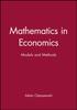 Kniha Mathematics In Economics : Models and Methods