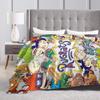Soft Blanket Camping Rugrats Chuckie Finster  Throw Blanket  Flannel Bedspread For Bedroom Street Trend Sofa Bed Cover
