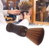 Professional Hairdressing Neck Duster Brush for Salon Use Soft Bristles Wood Handle Hairdressing Cleaning Brush