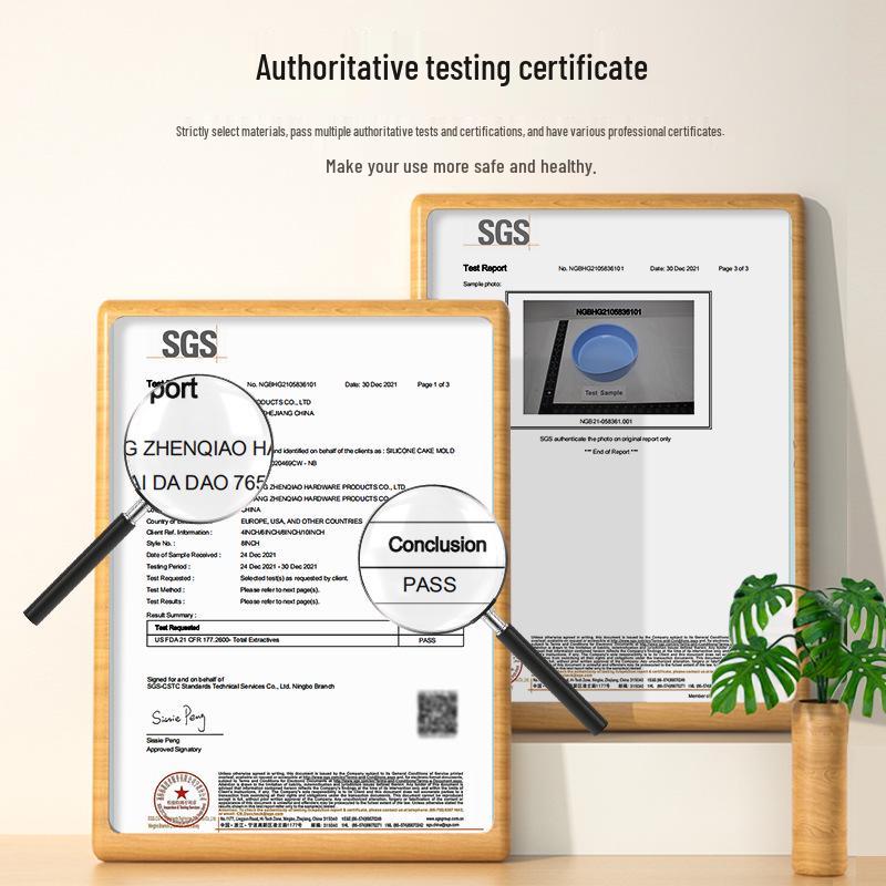 Round Multi-Size Silicone Cake Baking Mold