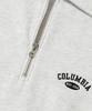 Columbia University Cu Arch Fleece H/Zip Sweatshirts_Light Melange