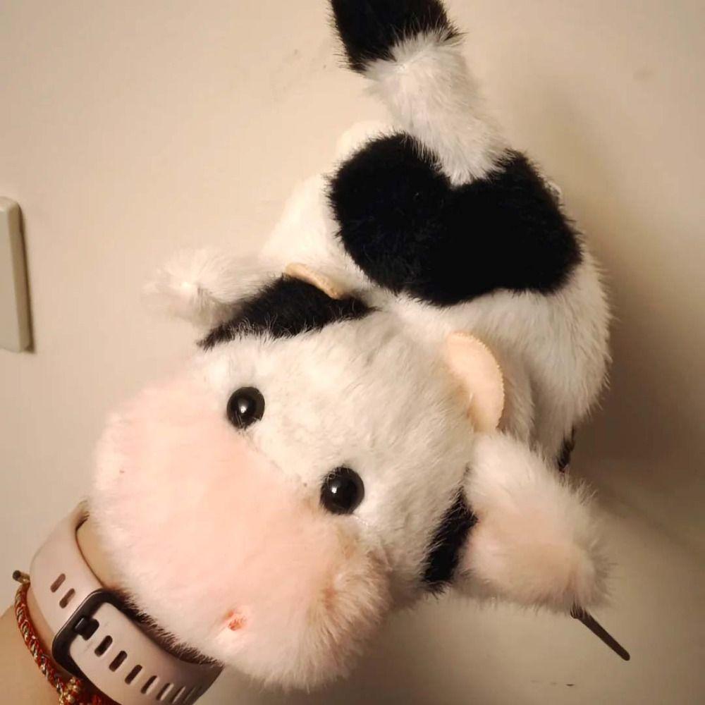 Soft Pillow Transform Plush Toys Stuffed Animal Double Sided Plush Flip Cow Horse Toy  Kids Gift