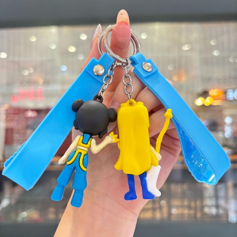 Kpop Demon Hunters Keychain   Harajuku Schoolbag Decoration Pendant Rumi Mira Zoey Cute Anime Keychains