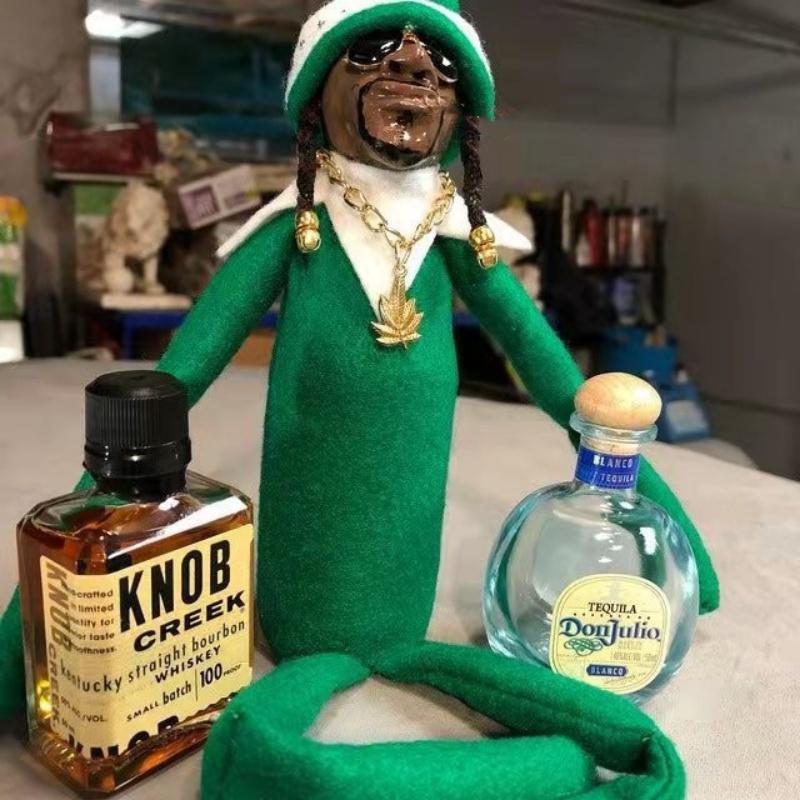 24cm panenka vánočního skřítka Nová regálová panenka víla Ručně vyrobená plyšová hračka Funny Monster s dlouhou nohou Vánoční dárky Dekorace do pokoje