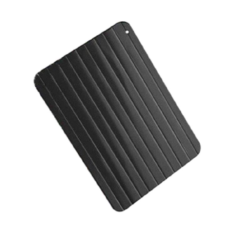 Nonstick Aluminum Defrosting Tray Quick Thawing Plate Rapid Defrost Tray for Fast Thawing of Frosty Meat and Vegetables