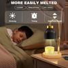 Candle Warmer Lamp Electric Wax Melter Lamp Adjustable Height Brightness Wax Warmer Ambience Light Timable Candle Lamps for Home