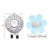 Flower Shaped Golf Cap Clip Magnetic Golf Hat Marker Outdoor Sports Golf Ball Mark  Golf Lovers