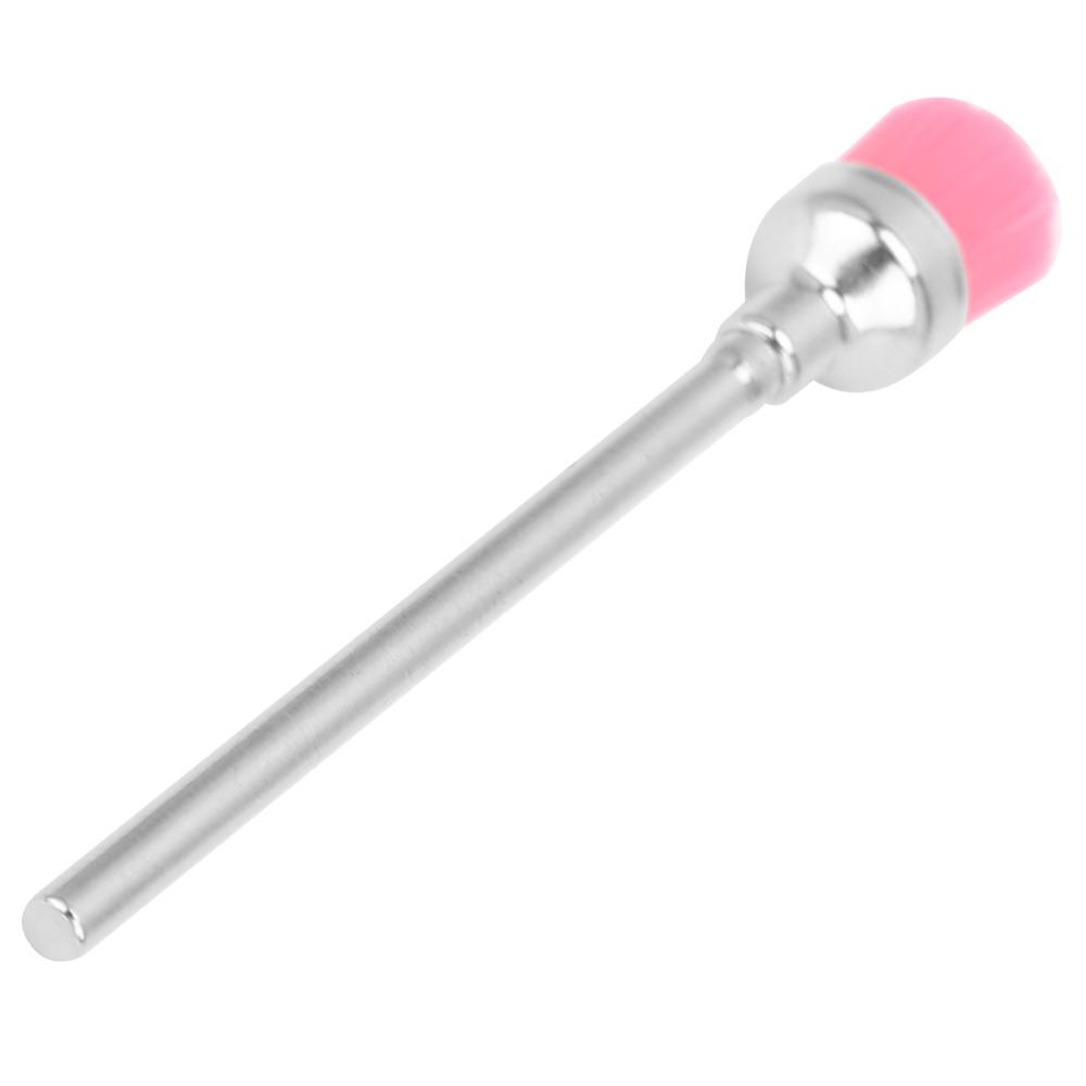 100pcs Stainless Steel Stainless Steel Nail Dust Cleaner Brush  For Salon Use