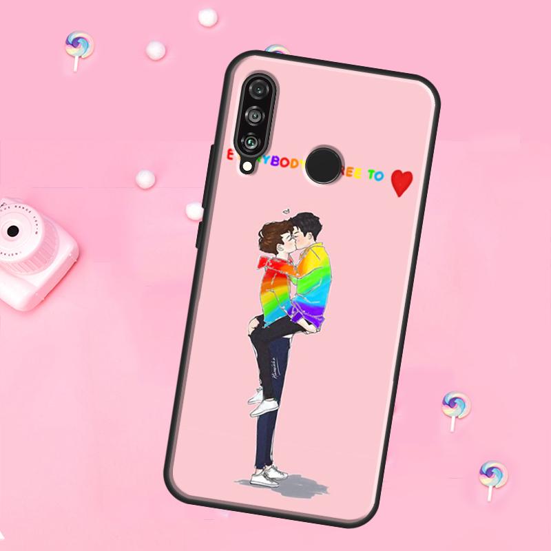 Gay Lesbian LGBT Rainbow Pride For Huawei Nova 11 Pro 10 9 SE Y70 Y60 Y90 Y61 Y91 Y73 Y72 12s 12i 11i 8i P30 P40 Lite Case