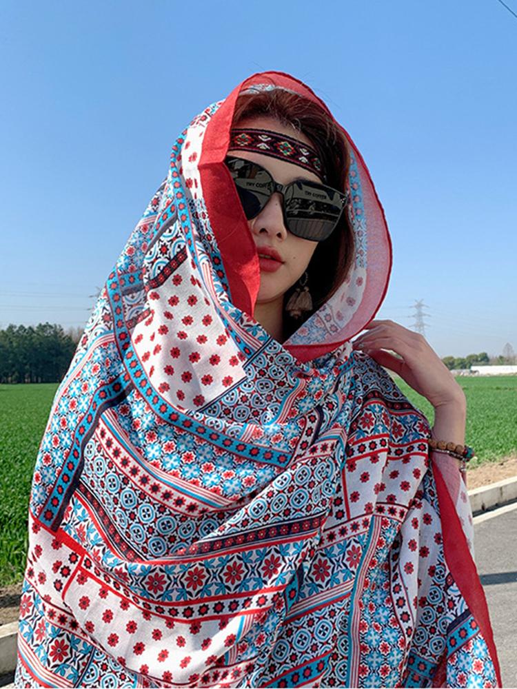 New Summer Elegant Women Silk Scarf Beach Long Wrap Shawls Vintage Lady Sunscreen Bandana Hijab Mujer Scarve Boho Pareo Foulard