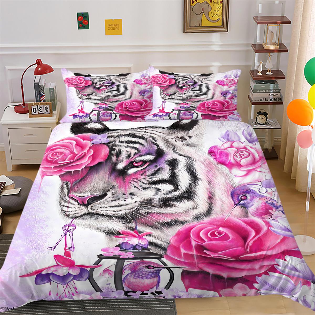 Одеяло, пододеяльник, комплект постельного белья со стрекозой и енотом, домашний комплект постельного белья, комплект постельного белья Single 135x200cm