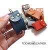 Key Keeper Key Cover Genuine Leather Made In Japan Tochigi Leather Full Cover Key Case (Black)