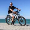 Shengmilo S600 E-Mountainbike für Erwachsene, 2000 W, für Herren, mit zwei Motoren, 48 V, 17,5 Ah, 840 Wh Akku, 26 Zoll breite Reifen, Herren-Elektrofahrrad