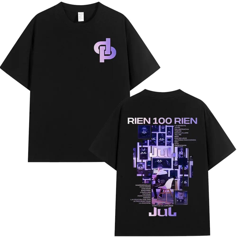 Rapper Jul Graphic T Shirt Unisex Women Clothing Fashion Hip Hop Tshirt Casual High Quality Cotton Short Sleeve Oversized Tshirts